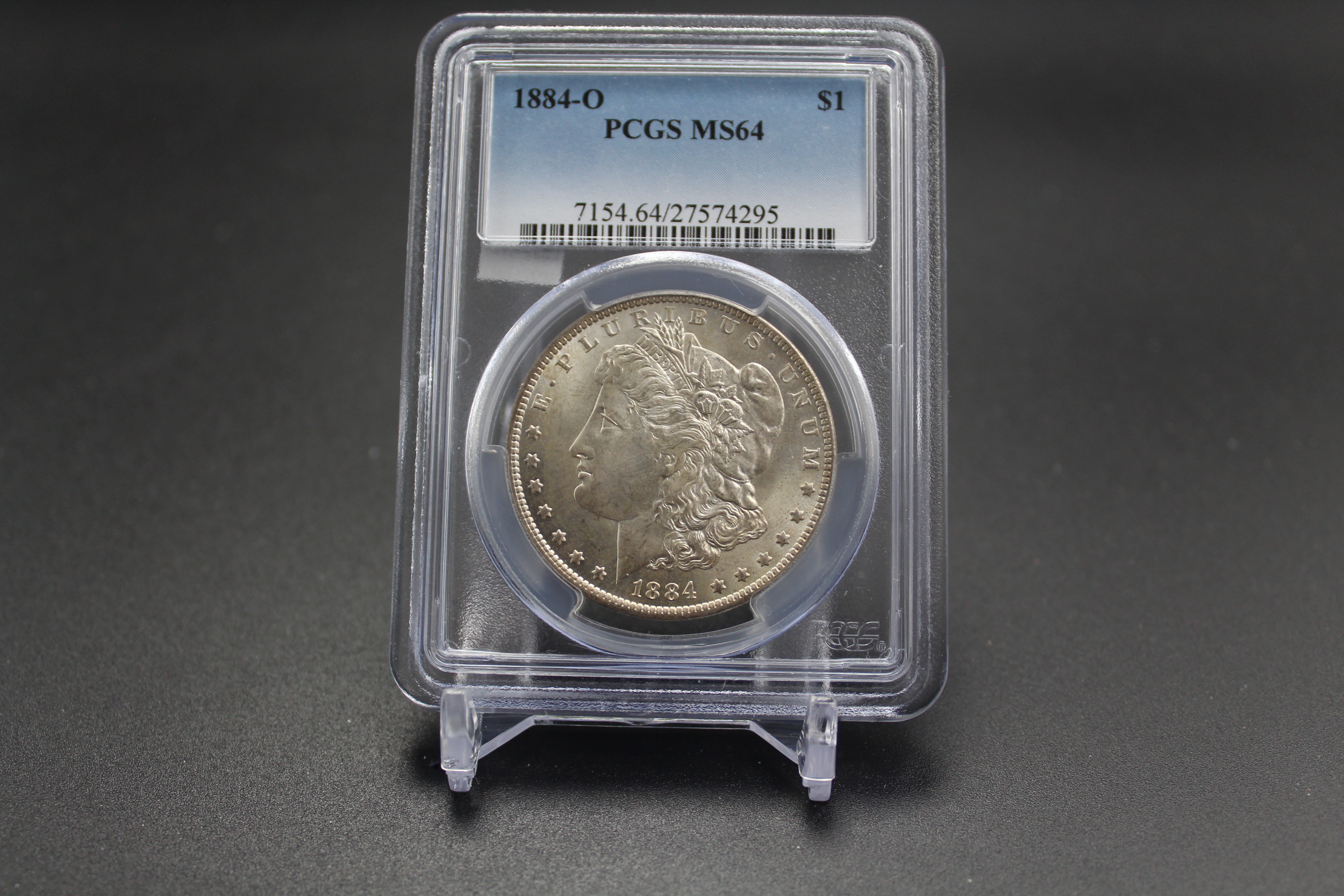 1883-O Morgan Silver Dollar PCGS MS-64 Toned