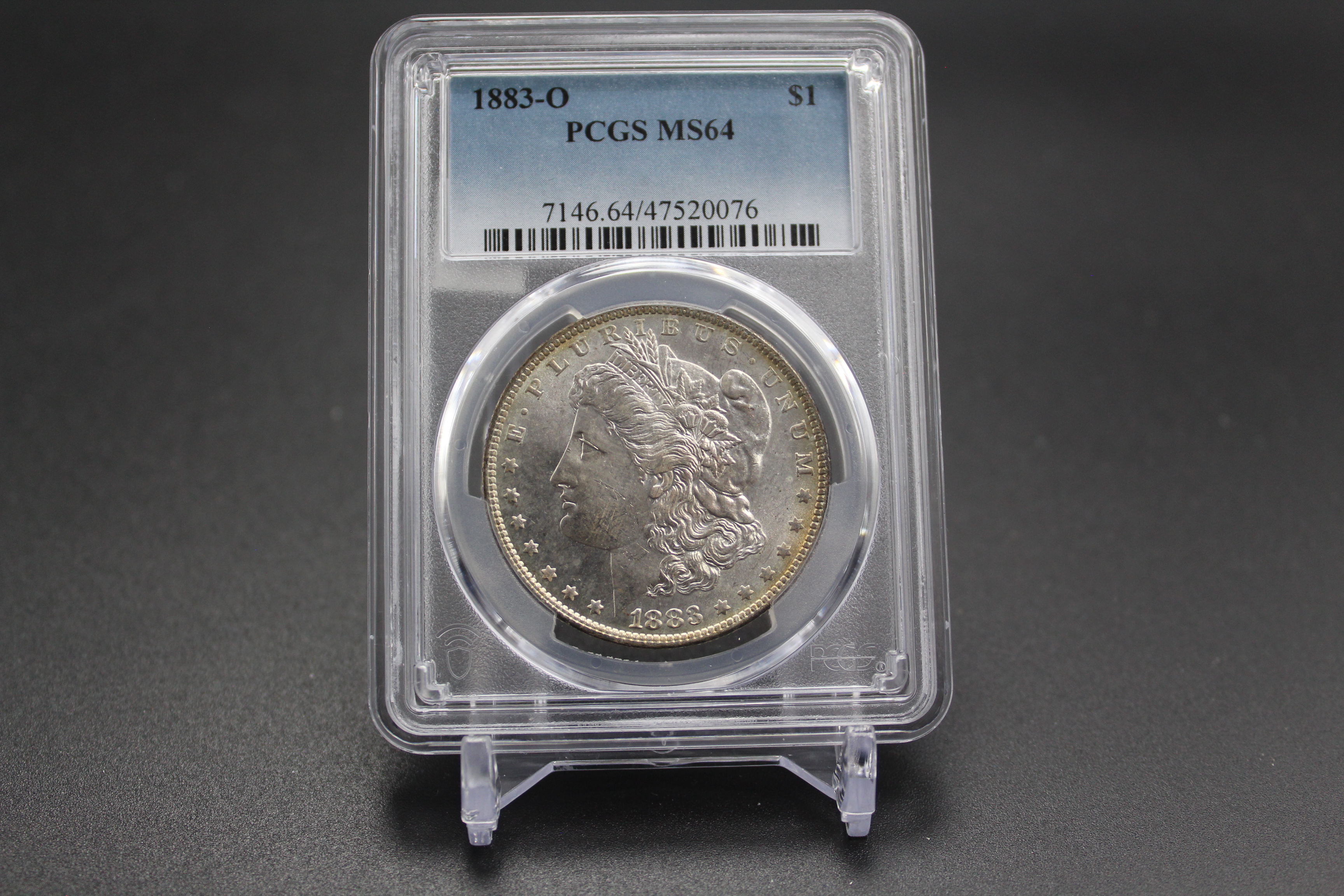 Missing Inventory Locate 1883-O Morgan Silver Dollar PCGS MS-64 Toned